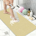 Extra Large Shower Mat 32x24,Fast Drying Foot Scrubber Mats, Non Slip Bath Mat for Inside Shower, PVC Loofah Bathroom Mats for