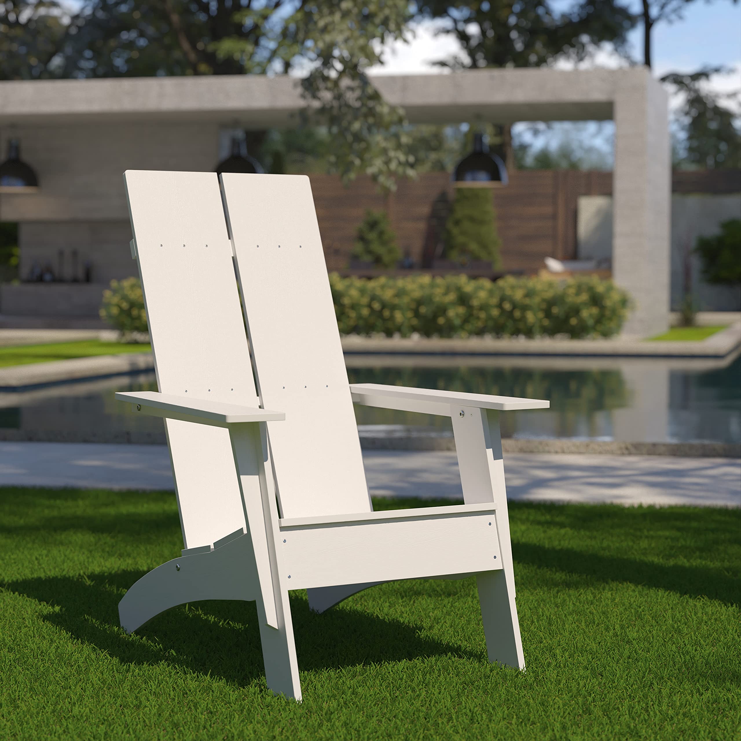 Flash Furniture Sawyer Adirondack Chair - Thumbnail 3