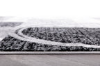 Rugshop Contemporary Abstract Circle Design Soft Area Rug 6' 6'' X 9' Cream
