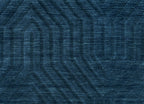 Rizzy Home | Tc8576 | Technique Collection | Wool Area Rug | 2'6" X 8' | Navy Solid