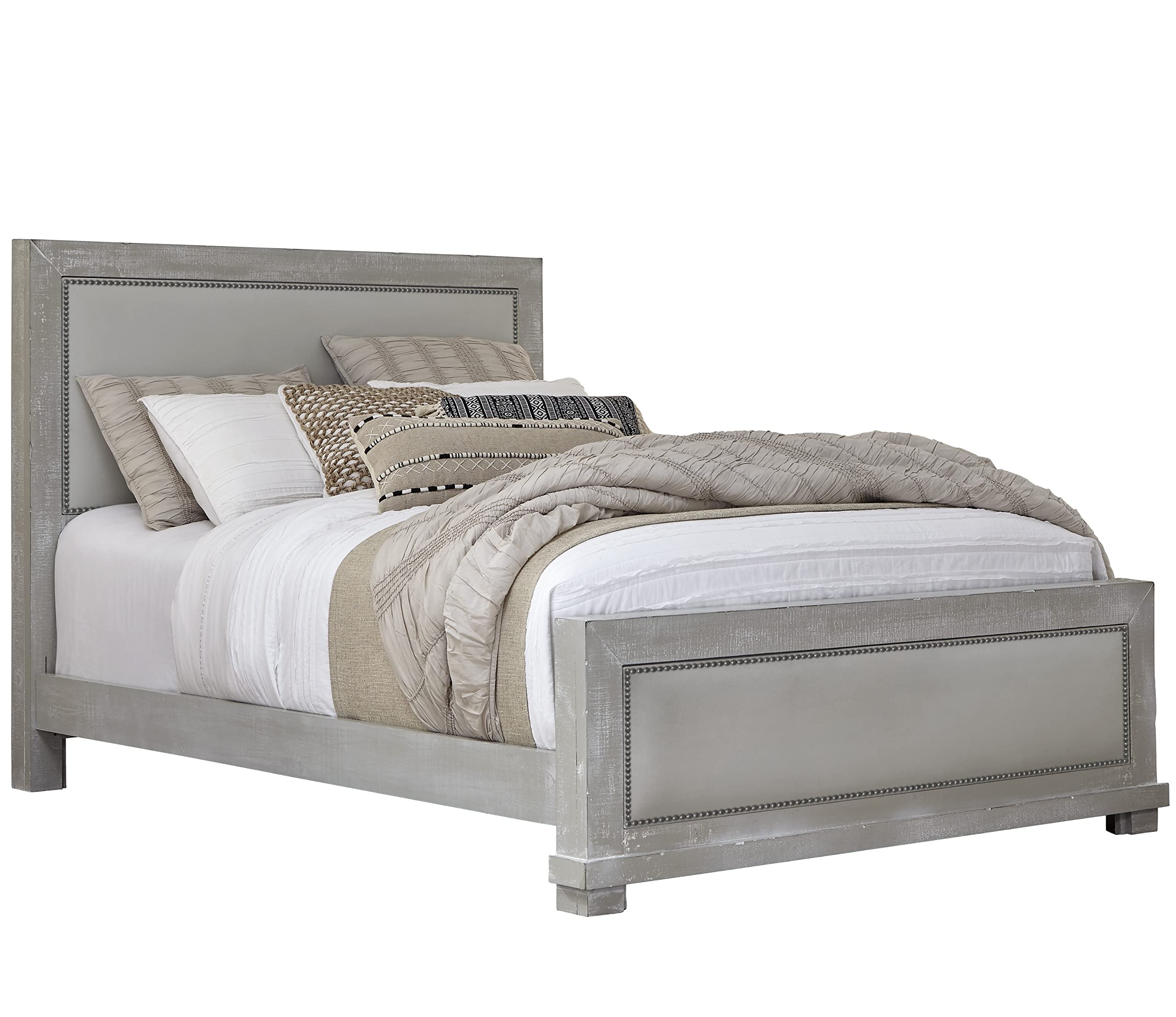 Progressive Furniture Willow Queen Upholstered Bed