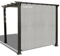 Alion Home Sun Shade Panel Privacy Screen with Grommets on 4 Sides for Outdoor, Patio, Awning, Window Cover, Pergola or Gazebo (