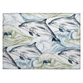 Harbor Ha10 Ivory Coastal Rug Rectangle 8' X 10'