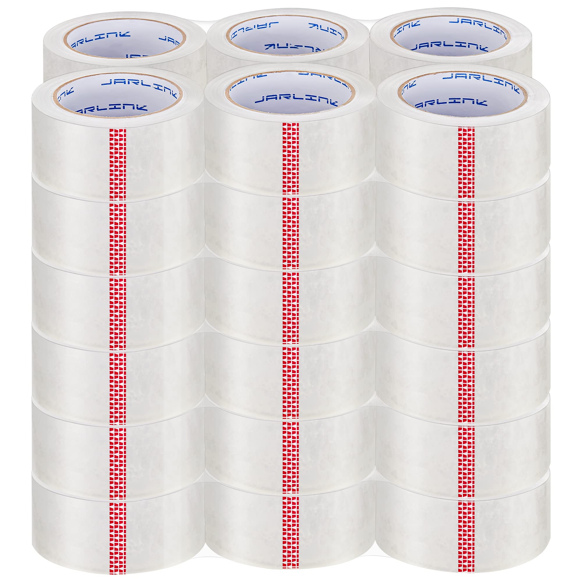 Jarlink Clear Packing Tape (36 Rolls), Heavy Duty Packaging Tape For Shipping Packaging Moving Sealing, Stronger & Thicker 2.8Mi