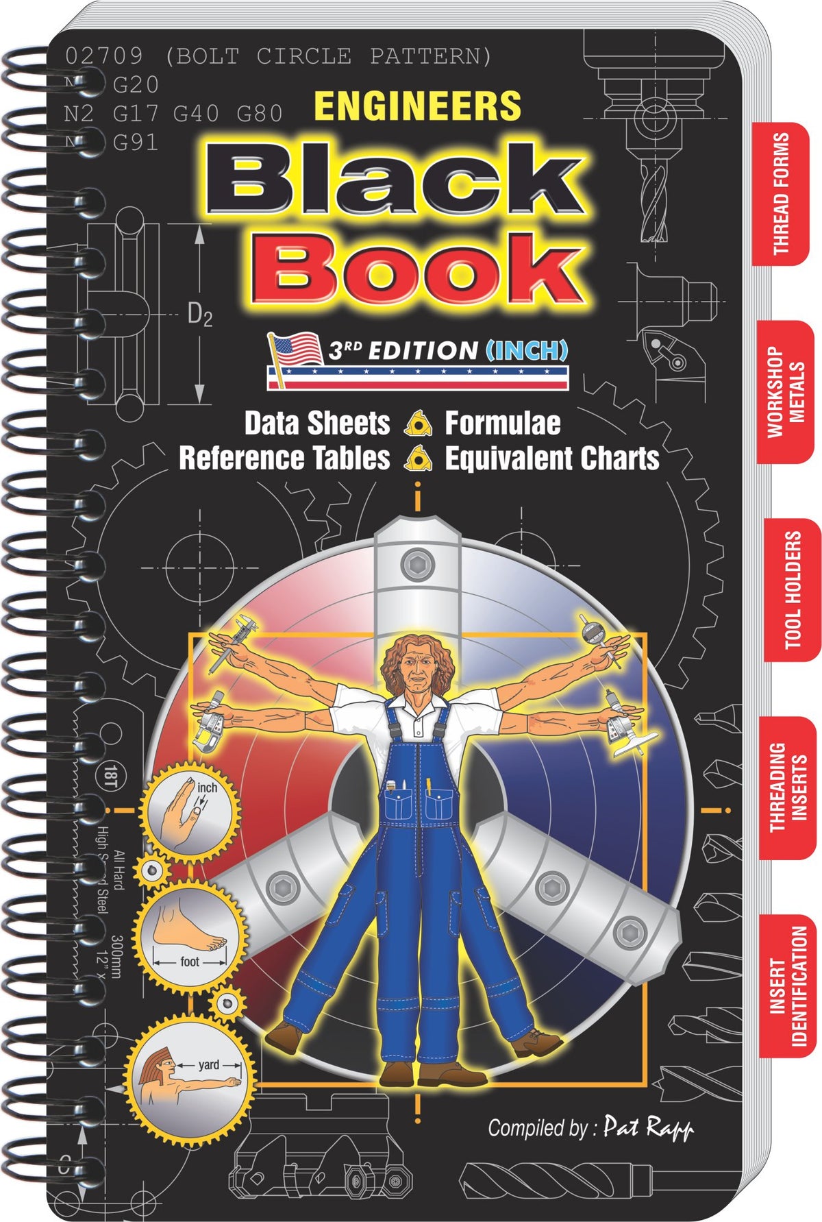 Black Books Ebb3Inch Engineers Black Book 3Rd Edition (1 Per Pack)