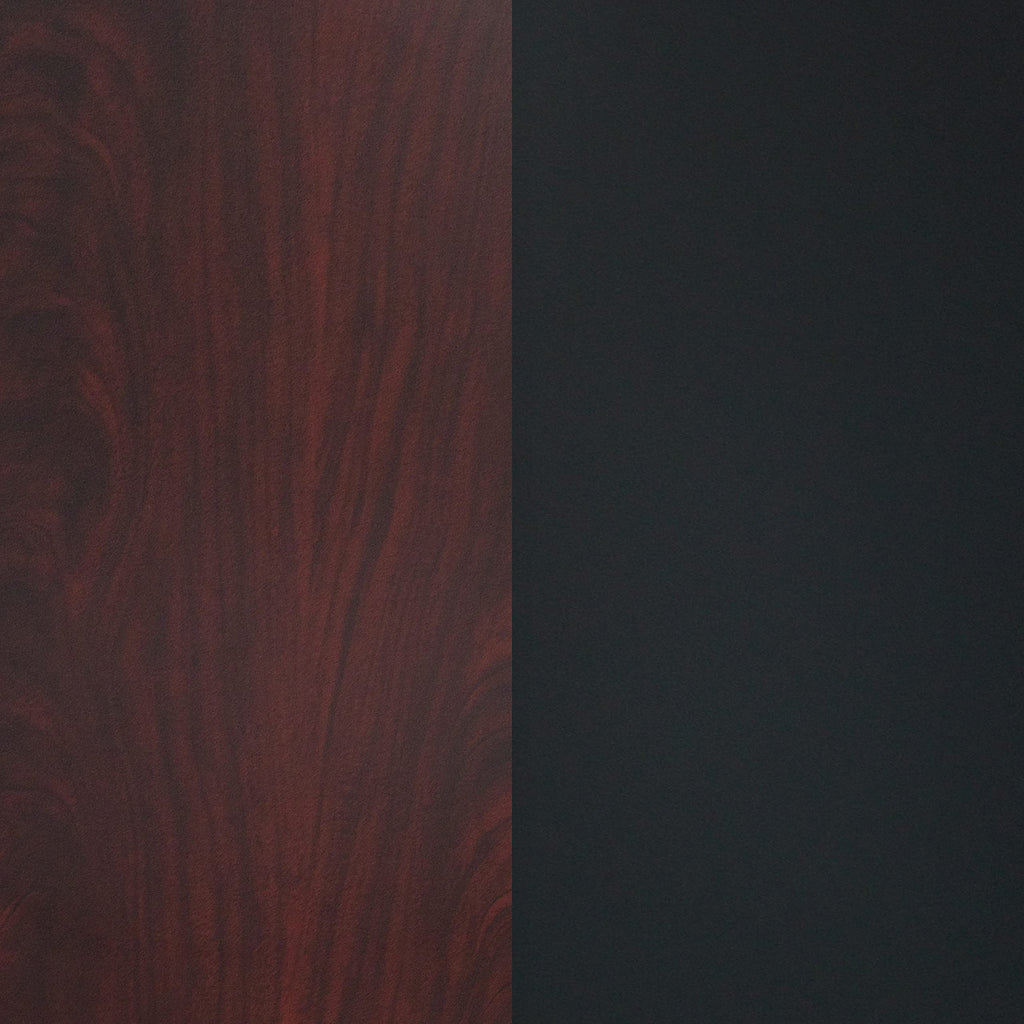Flash Furniture Glenbrook 24'' Round Table Top with Black or Mahogany Reversible Laminate Top
