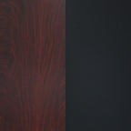 Flash Furniture Glenbrook 24'' Round Table Top with Black or Mahogany Reversible Laminate Top