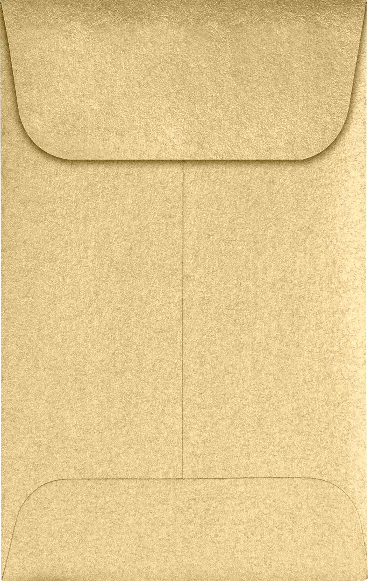 Luxpaper #1 Coin Envelopes | 2 1/4' X 3 1/2' | Blonde Metallic | 80Lb. Text | 50 Qty