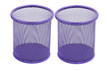 Easypag Pencil Holder Mesh Pen Cup Marker Holder Makeup Brush Holders For Home, School & Office, 2 Pack,Black