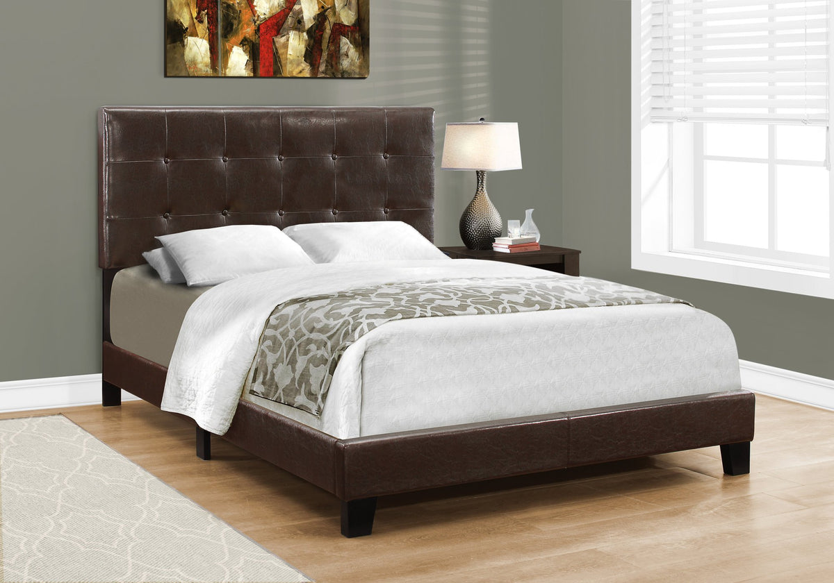 Monarch Specialties Bed Frames, Full, Brown