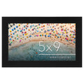 Americanflat 5x9 Picture Frame with Shatter-Resistant Glass - Gallery Style Frame with Engineered Wood - Signature Collection - 