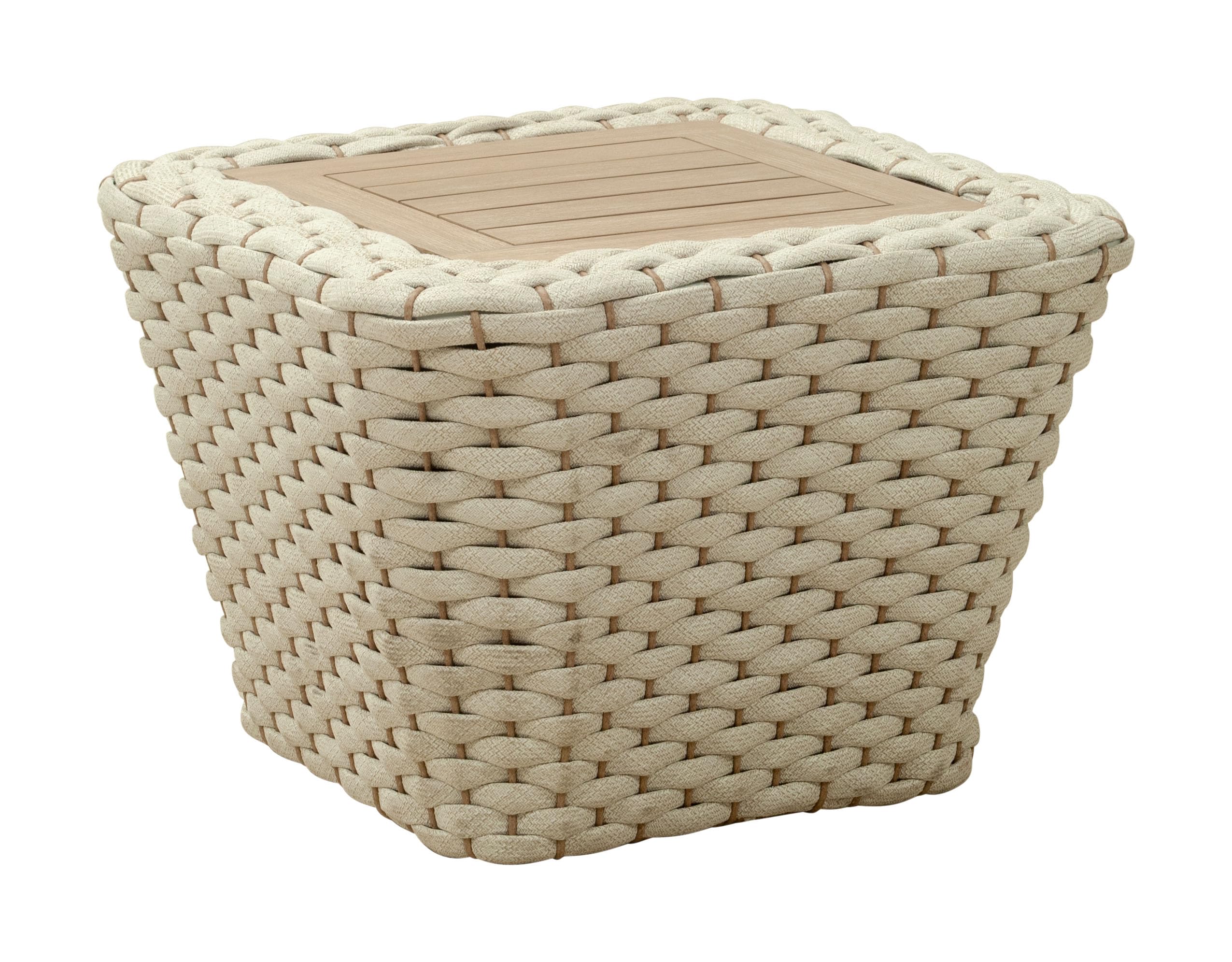 Antul Coffee Table White & Natural