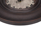 Monarch Specialties I 9045 Clocks, 20' Round, Wall Clock, Antique Brown, Transitional