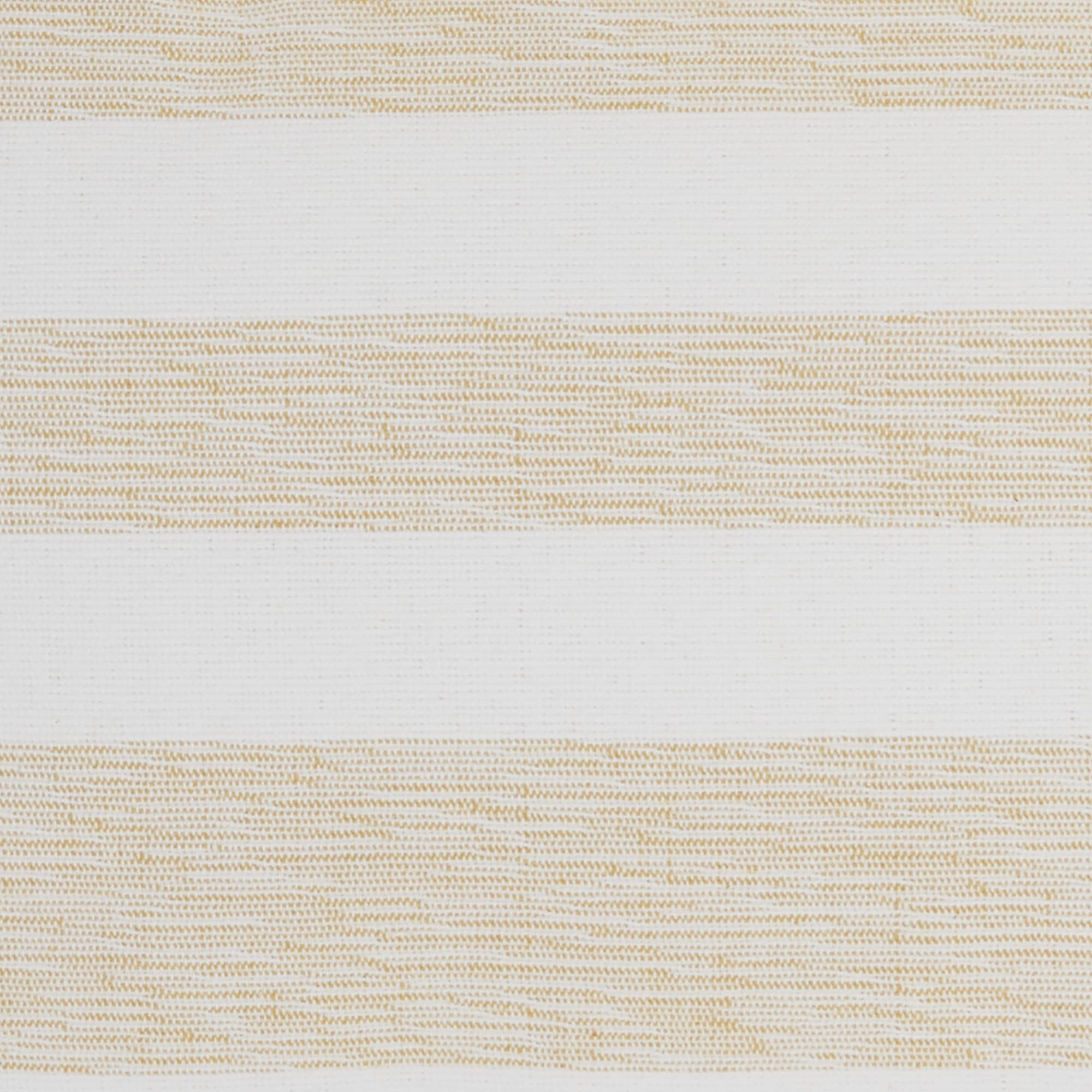 HomeRoots 100% Cotton Yellow and White Soft Stripes Throw Pillow