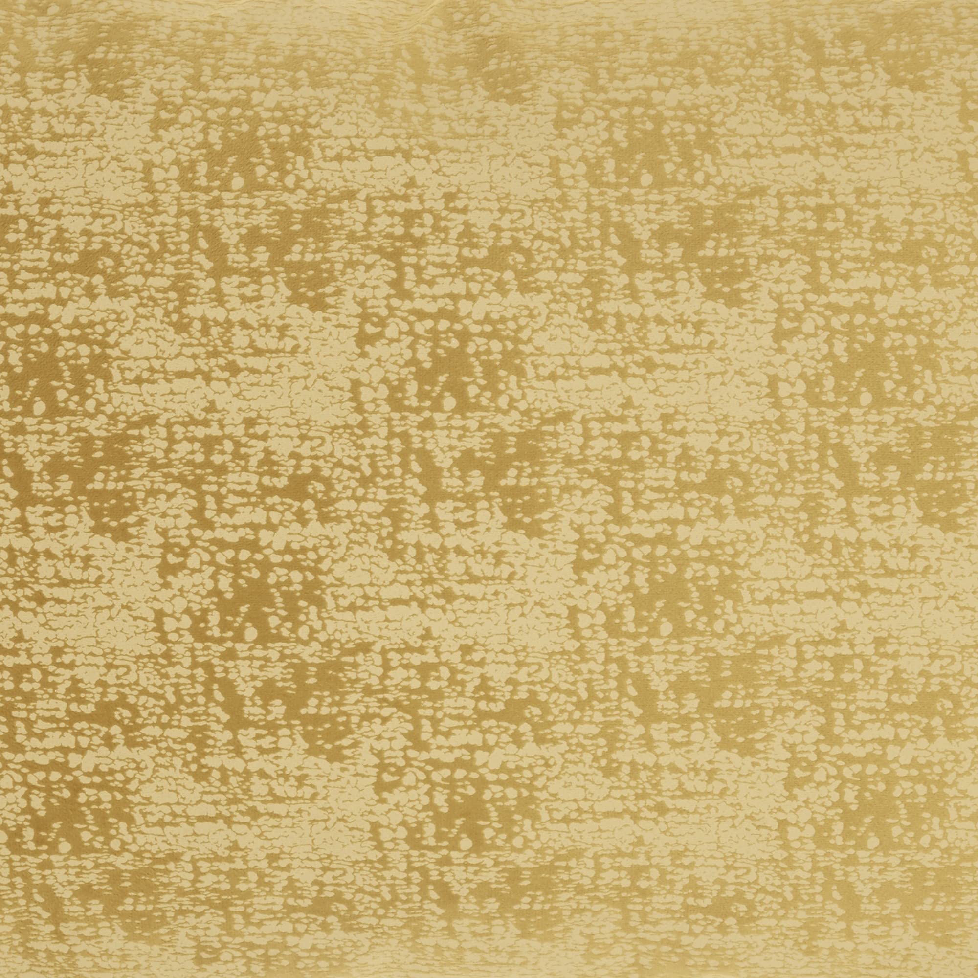 HomeRoots Mustard 100% Polyester Golden Distressed Gradient Lumbar Pillow