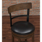 American Woodcrafters Taranto Swivel Counter Stool