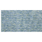 HomeRoots Polyester 8' Seafoam Heather Indoor Shag Runner Rug