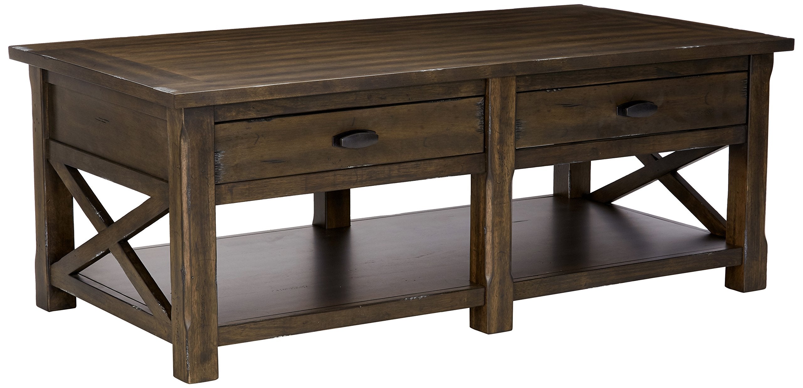 Progressive Furniture Crossroads Rectangular Cocktail Table