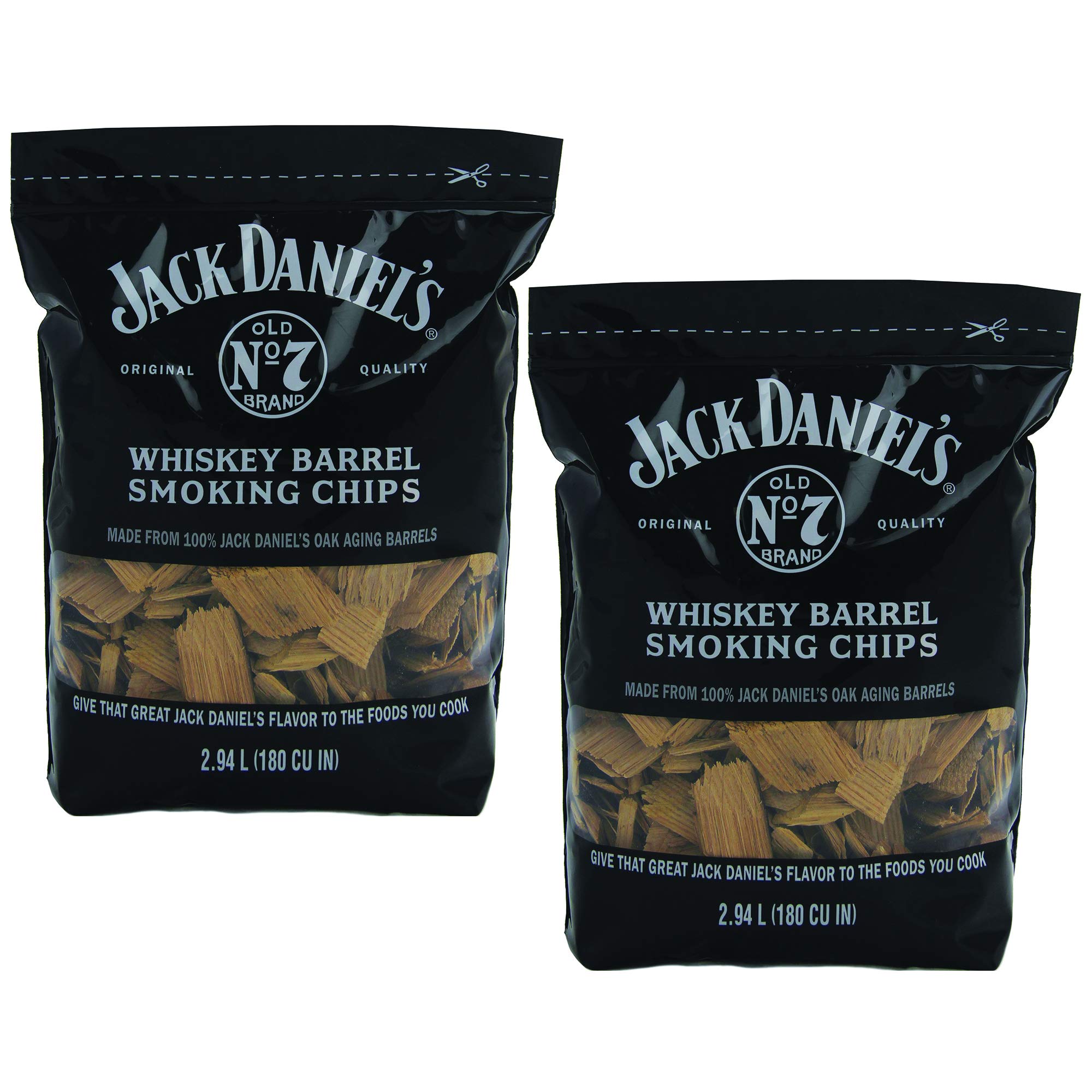 Jack Daniels 01749 Wood Bbq Smoking Chips (2 Pack)