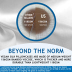 Cooling Pillow Cases King - 100% Viscose Bamboo Pillowcase Set Of 2 Zippered, Cool Viscose Bamboo Pillow Cases For Hot Sleepers,