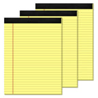 Yellow Legal Pads 8.5 X 11 Writing Pads Yellow Note Pads 8.5 X 11 Perforated Wide Ruled Lined Notepads Pads Of Paper 3 Pack Yell