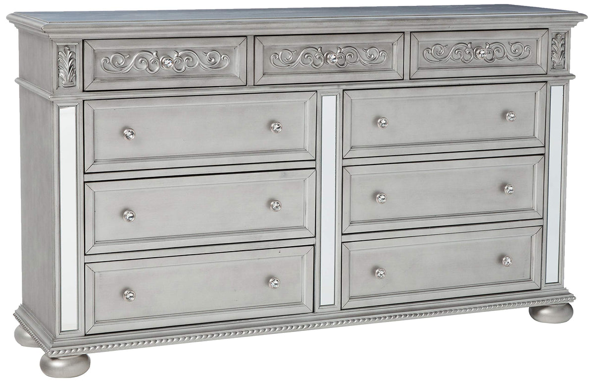 Best Quality Furniture 9 Drawer Dresser