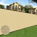 Sunnyglade 4 Feet X 50 Feet Privacy Screen Fence Heavy Duty Fencing Mesh Shade Net Cover For Wall Garden Yard Backyard (4 Ft X 5