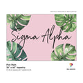 Pro-Graphx Sigma Alpha Greek Sorority & Fraternity Flag Officially Licensed, Tapestry, Display Banner, Sign, Letter Pattern Larg