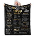 Aisdfhsa 25Th Anniversary Blanket Gifts Gift For 25Th Silver Wedding Anniversary 25 Years Of Marriage Gifts For Couple Wife Husb