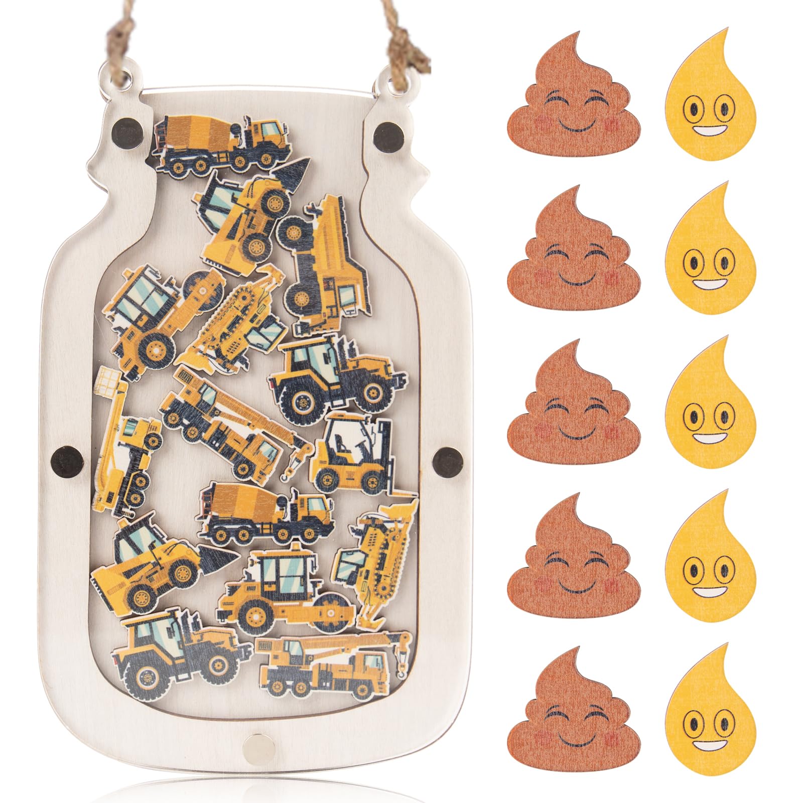 40 Pcs Reward Jar For Kids Classroom Reward Chart Toddlers Construction Themed Potty Training Rewards Incentive Behavior Respons