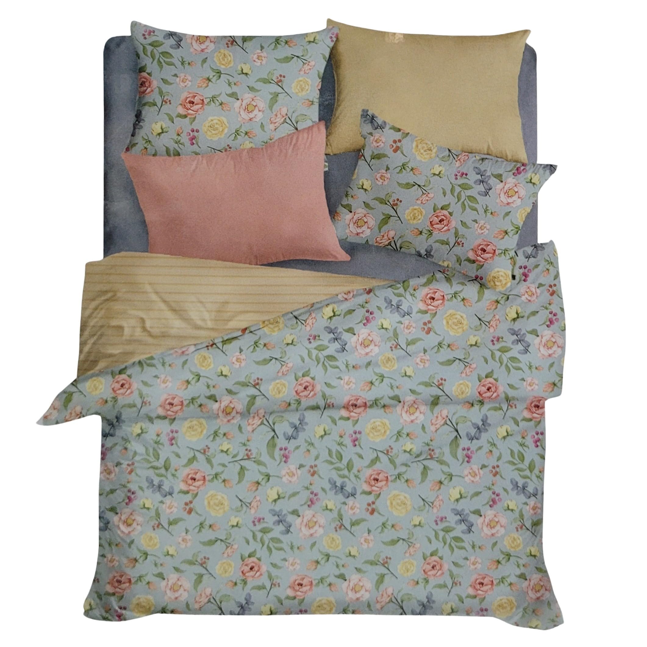 Homeessentialz Comforter With Bedsheet Set By Signature  Suitable For Light Winters And Ac Use  Size: 210 * 230 Cms  Contents
