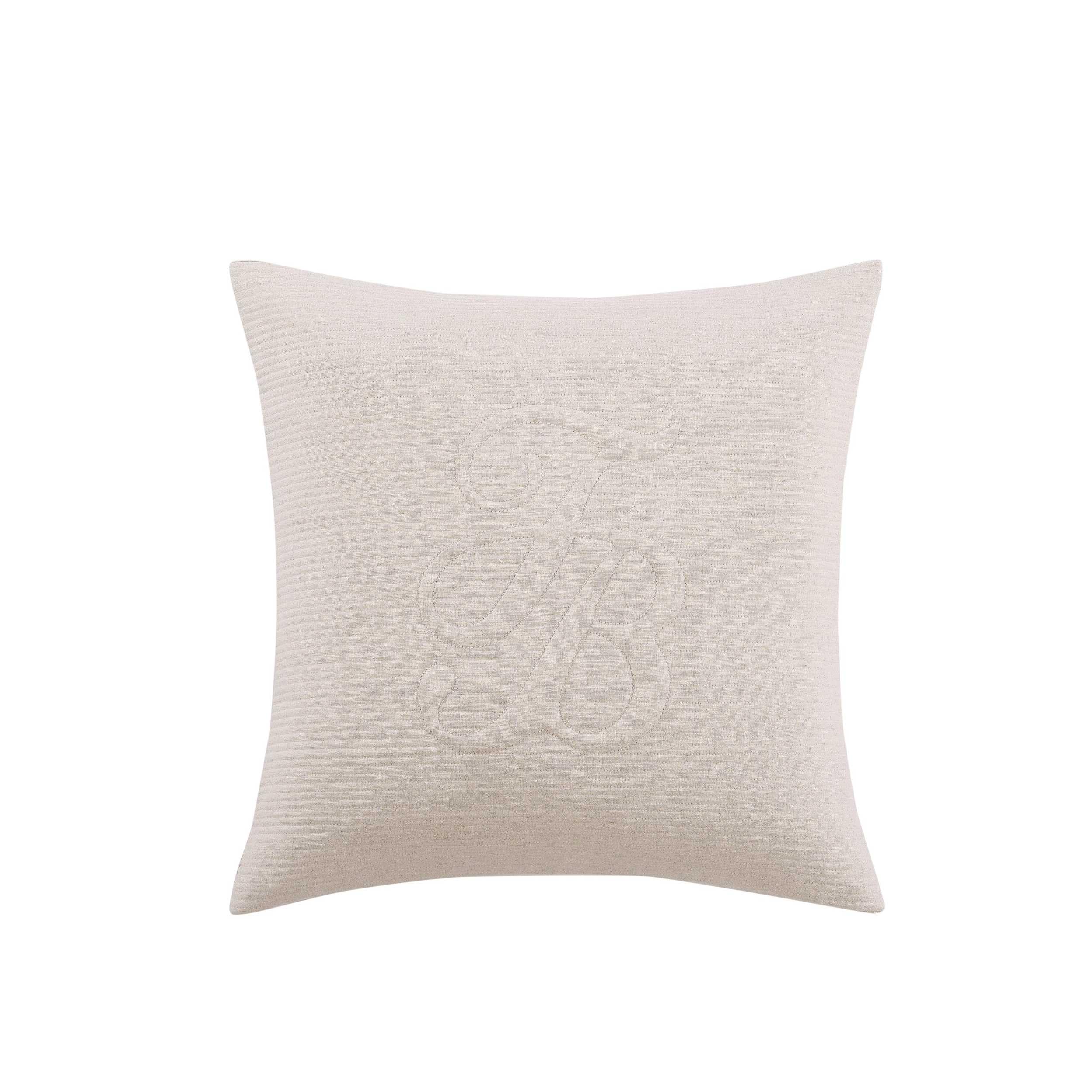 Tommy Bahama Throw Pillow Soft Cotton With Zipper Closure, Tropical Design, Ideal For Bed Or Couch, 20' X 20', Island Estate Q