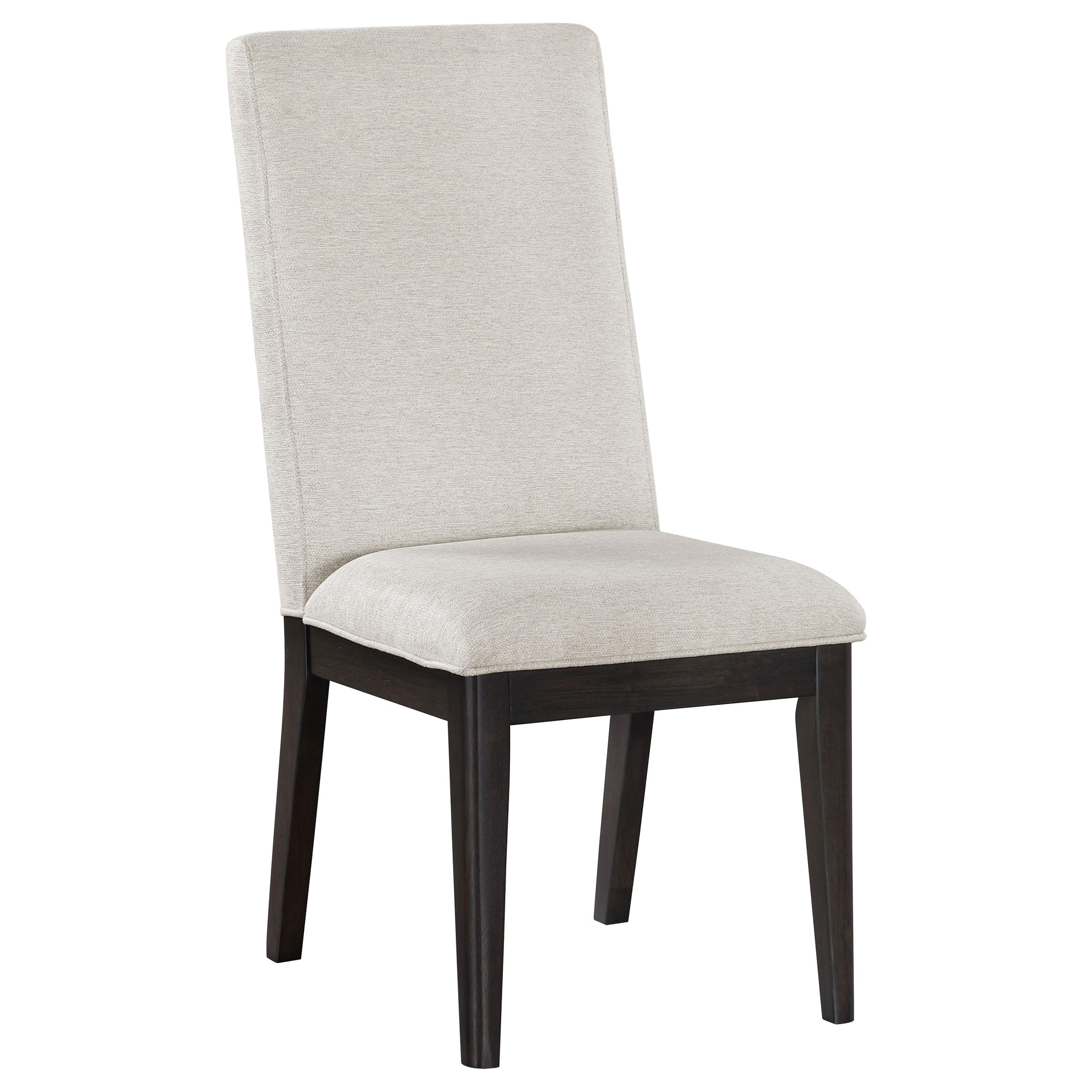 Coaster Home Furnishings Hathaway Upholstered Dining Side Chair Cream (Set of 2)