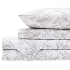 Southshore Fine Living, Inc. Winter Brush Collection, 4-Piece, 14-Inch Deep Pocket Sheet Set, Easy Care, Shrinkage Free Set With