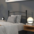 Flash Furniture Woodstock Decorative Black Metal Twin Size Headboard