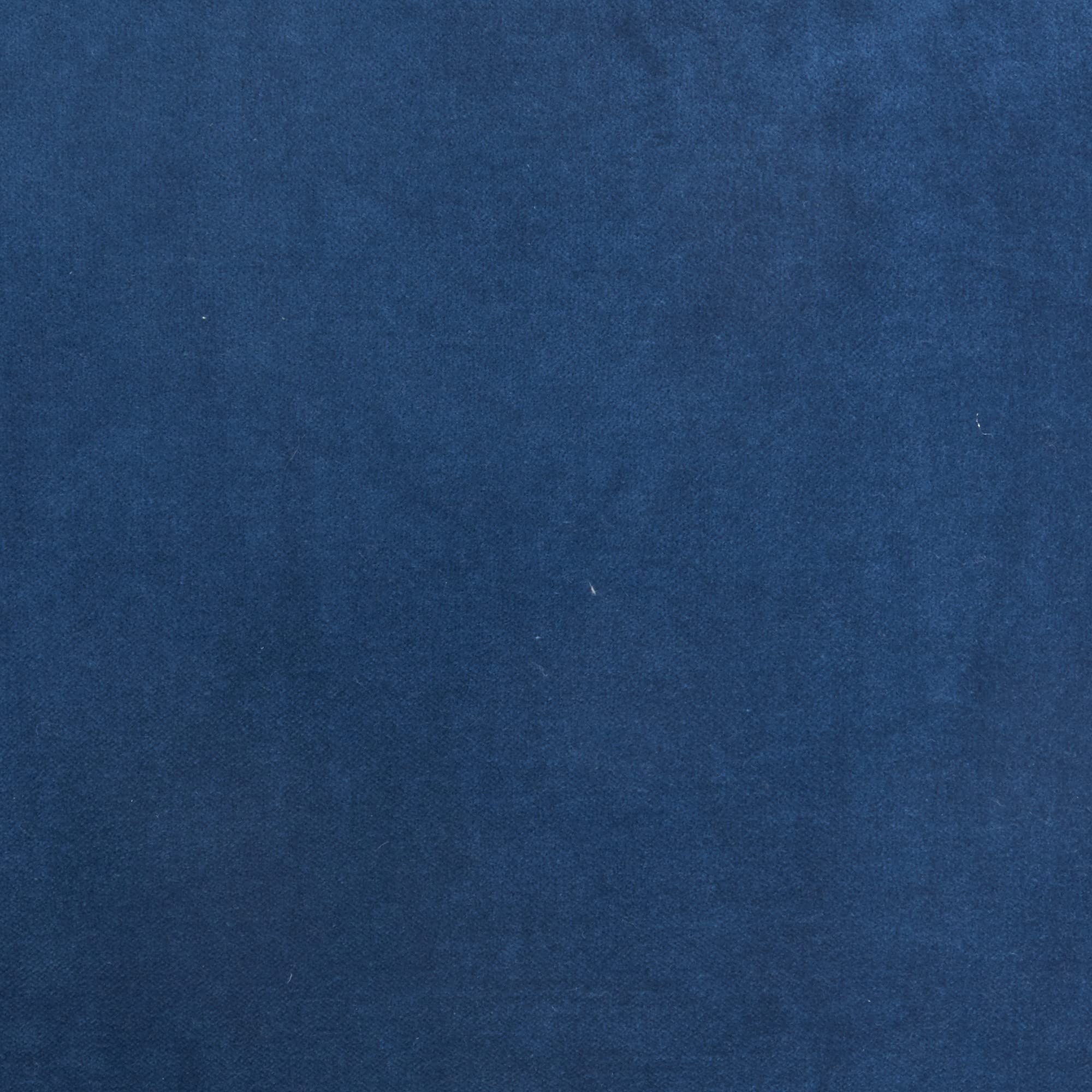 HomeRoots 100% Cotton Solid Navy Blue Casual Throw Pillow