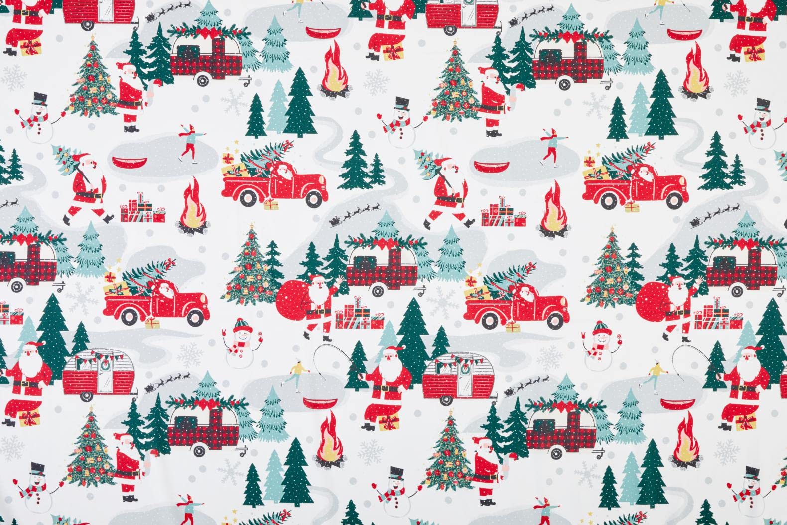 Christmas Camper Bath Collection  Shower Curtain