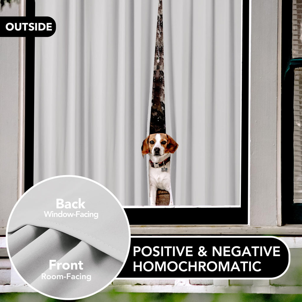 Deconovo Blackout Curtains For Bedroom–Thermal Insulated, Noise-Reducing, Energy-Efficient Drapes For Privacy & Soundproofing–Ideal For Parents, Seniors–42W X 45L Inch, Greyish White, 2 Panels