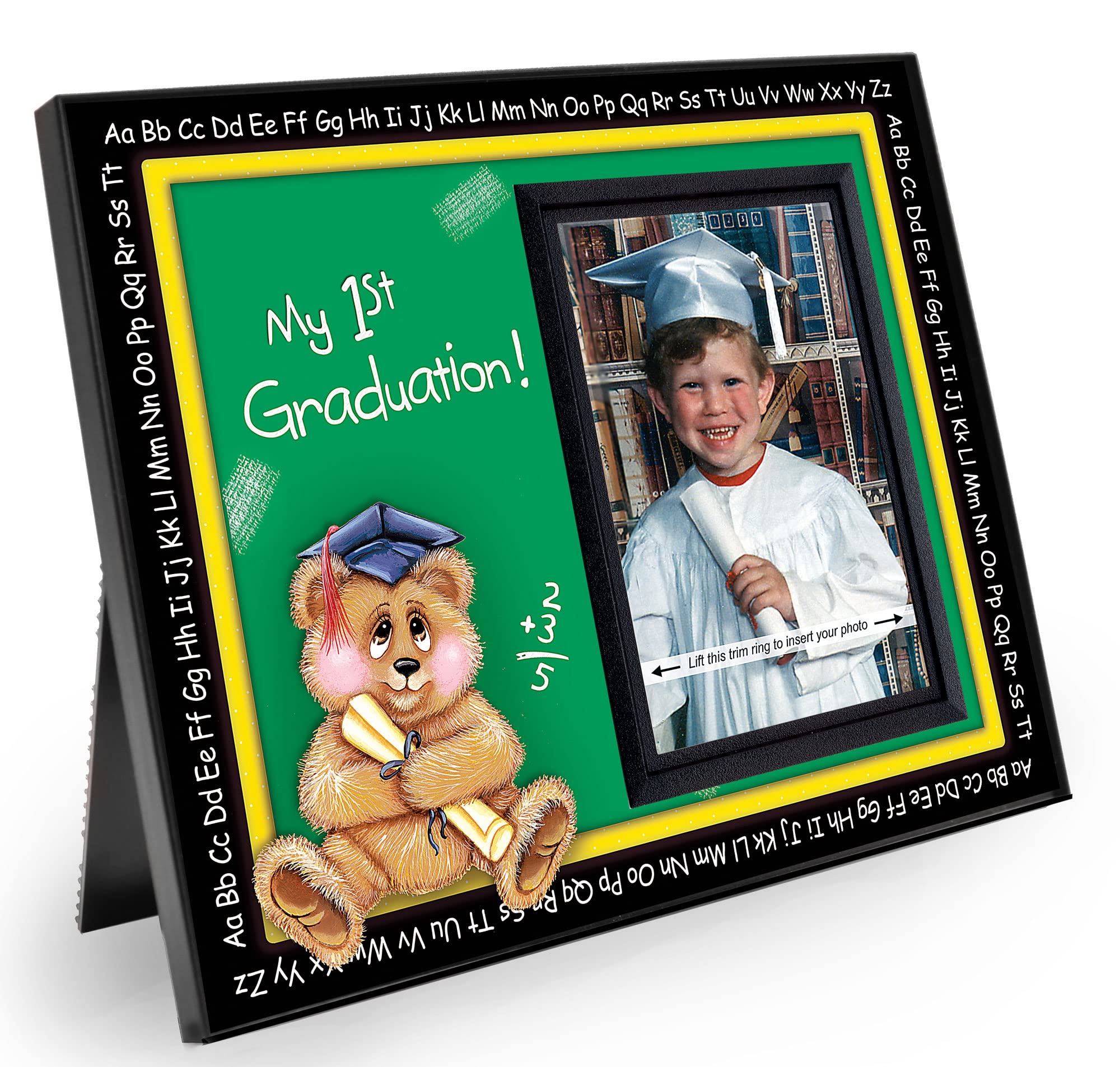 Prek Graduation Kindergarten Preschool Graduation Picture Frame | Colorful and Fun | Holds 3.5 x 5 Photo | First Graduation Keep