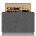 Farest 32 * 20 Stone Bath Mat Extra Large Diatomaceous Earth Non-Slip Shower Mat Quick Drying Diatomite Bath Stone Mats for Bath