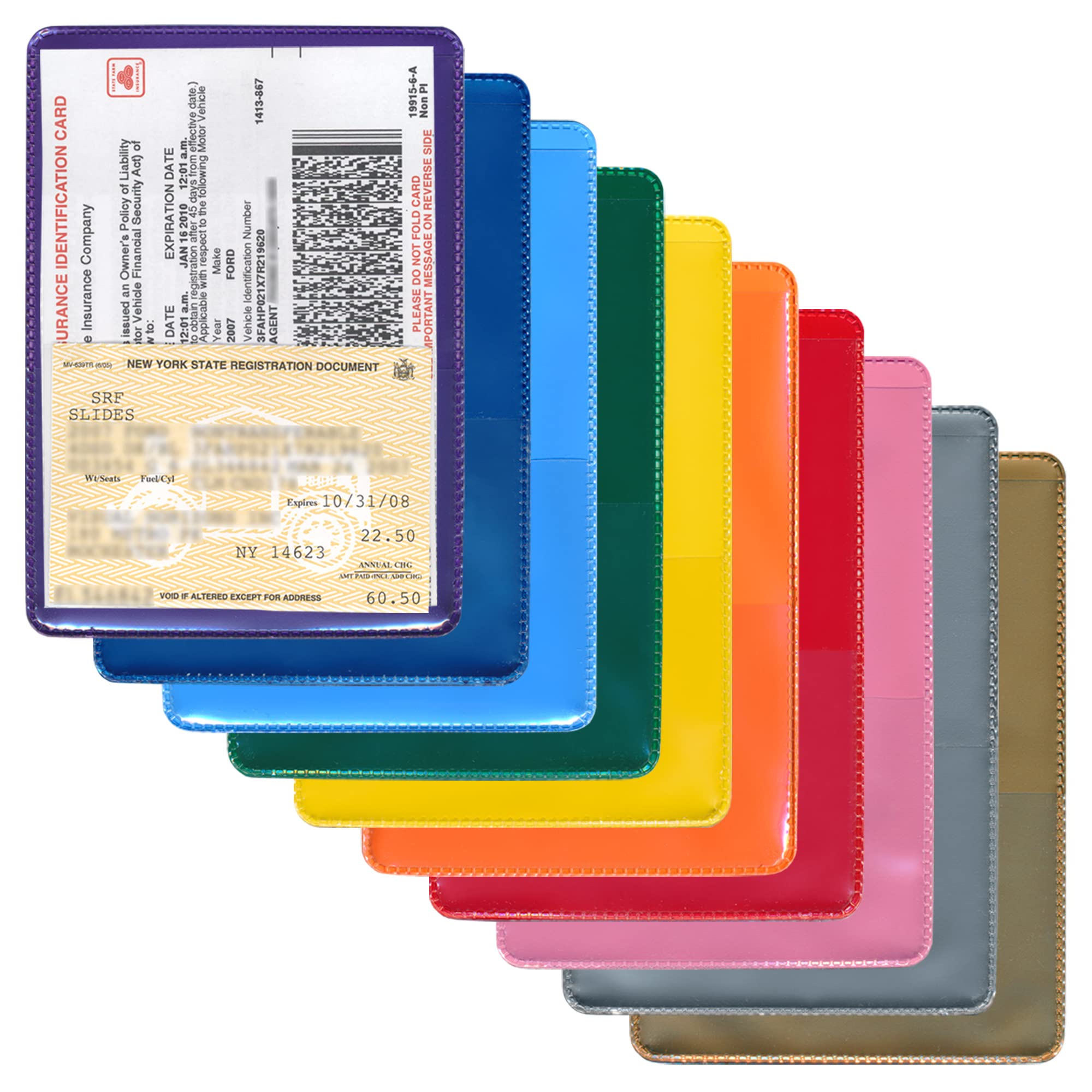 Storesmart - Auto Insurance & Id Card Holders - Variety 50-Pack - Rfs20Vp-5