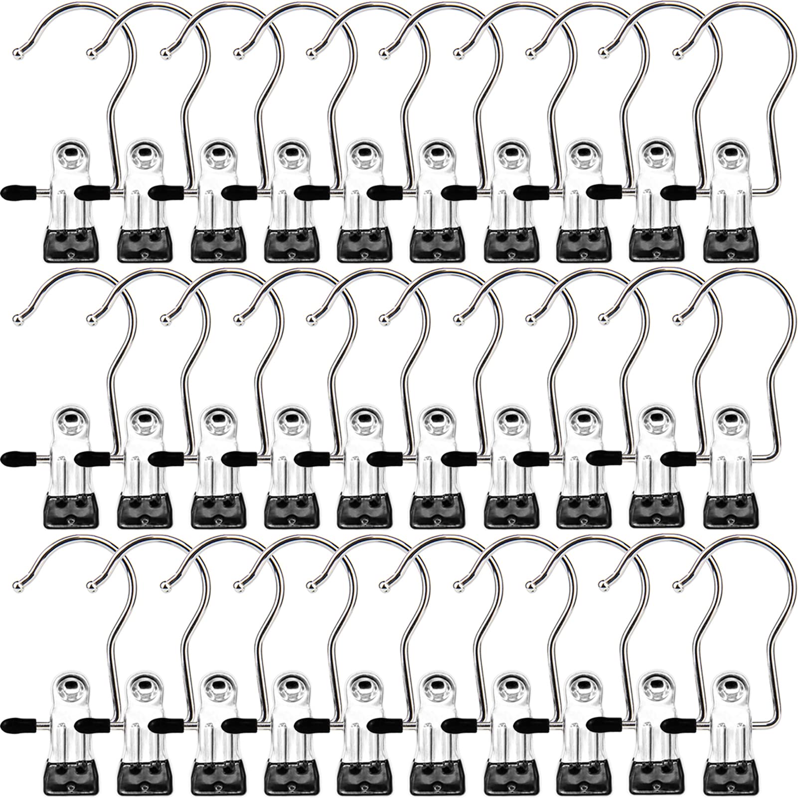 Boot Hangers Clips Laundry Hooks Hanging Clips Clothes Pins Closet Hanger Organizer Clamps Socks Towel Clips Heavy Duty Clothesp