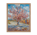 Poster Master Vintage Van Gogh Poster - Retro Impressionism Print - Gift for Artist, Painter - Pink Peach Tree in Blossom, Aesth