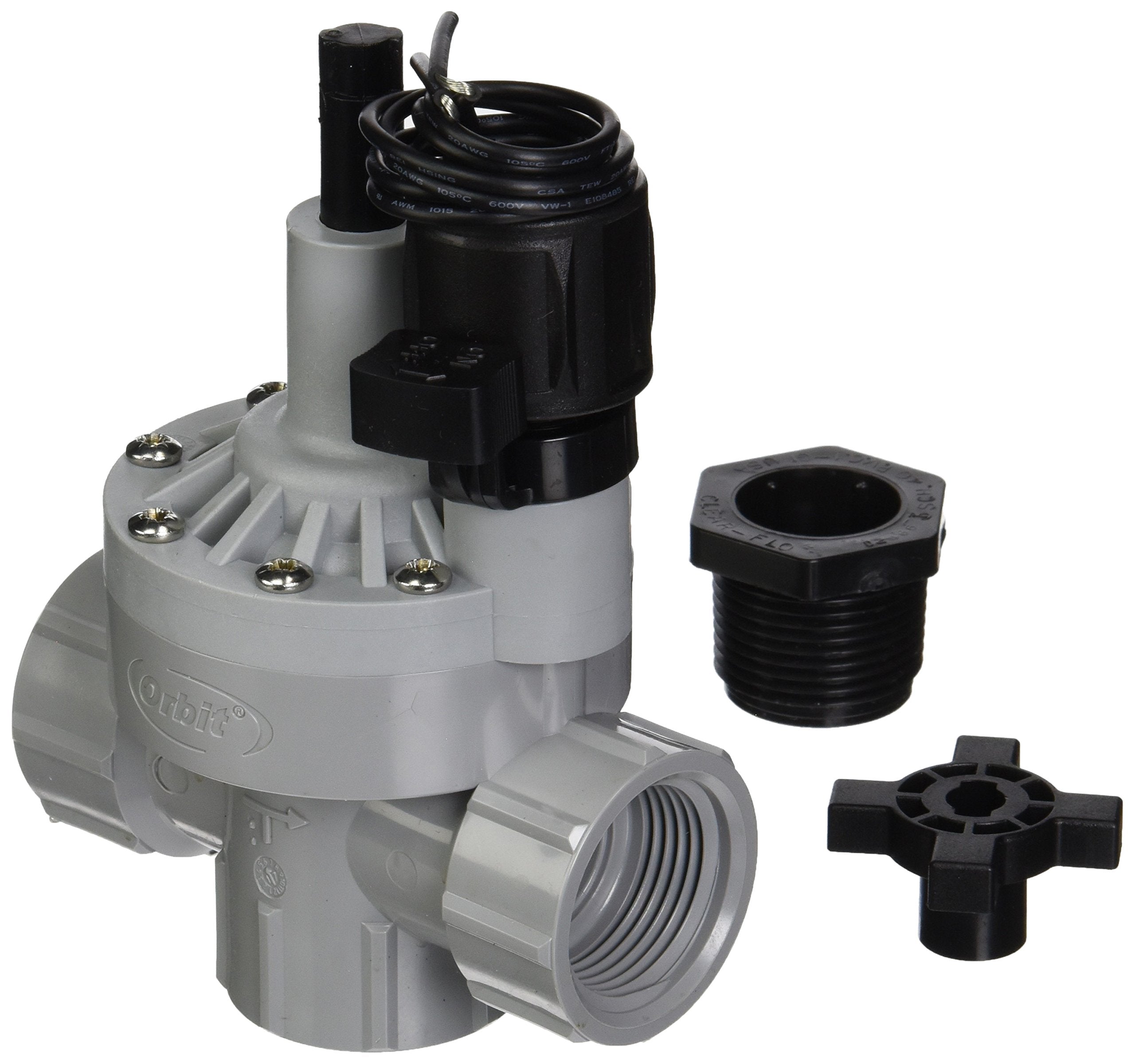 Orbit Sprinkler System 1-Inch Fnpt Auto Inline/Angle Valve Wfc 57020