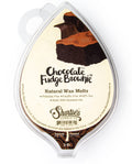 Shorties Candle Company Chocolate Fudge Brownie Natural Soy Wax Melts - 1 Highly Scented 3 Oz. Bar - Made with 100% Soy and Ess
