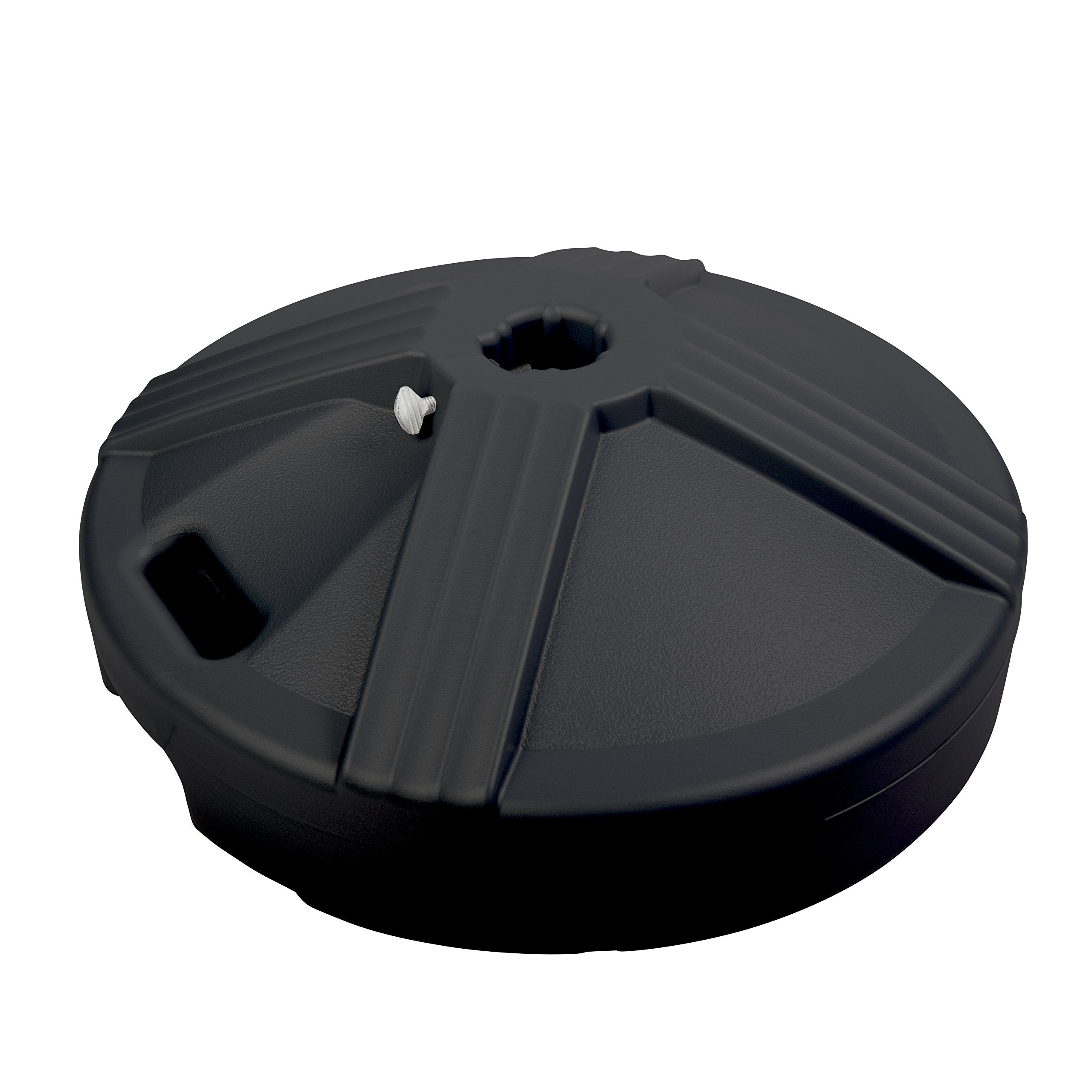 Us Weight Durable Fillable Umbrella Base Designed To Be Used With A Patio Table (Black)
