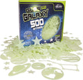 Glow In The Dark Stars For Ceiling, 500-Count, Largest Ceiling Glow Stars Assortment; Includes Bonuses; Jumbo Sun (Supernova), A