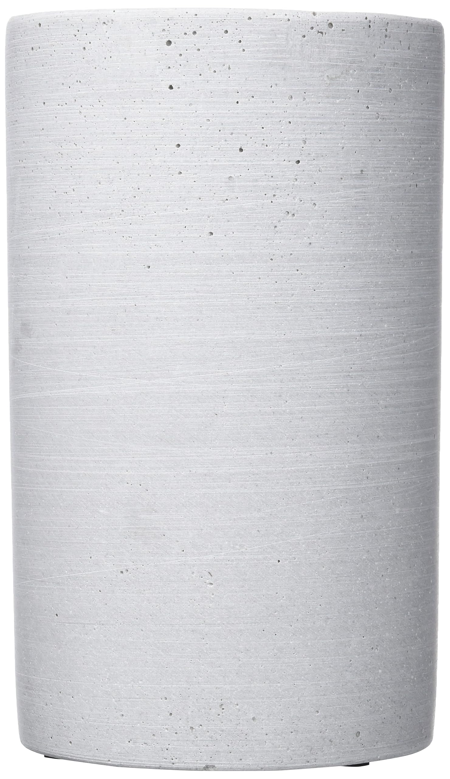 Vase - Light Grey, H 20 cm,  12 cm - S COLUNA