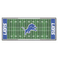 FANMATS 7351 Detroit Lions Field Runner Rug - 30in. x 72in.