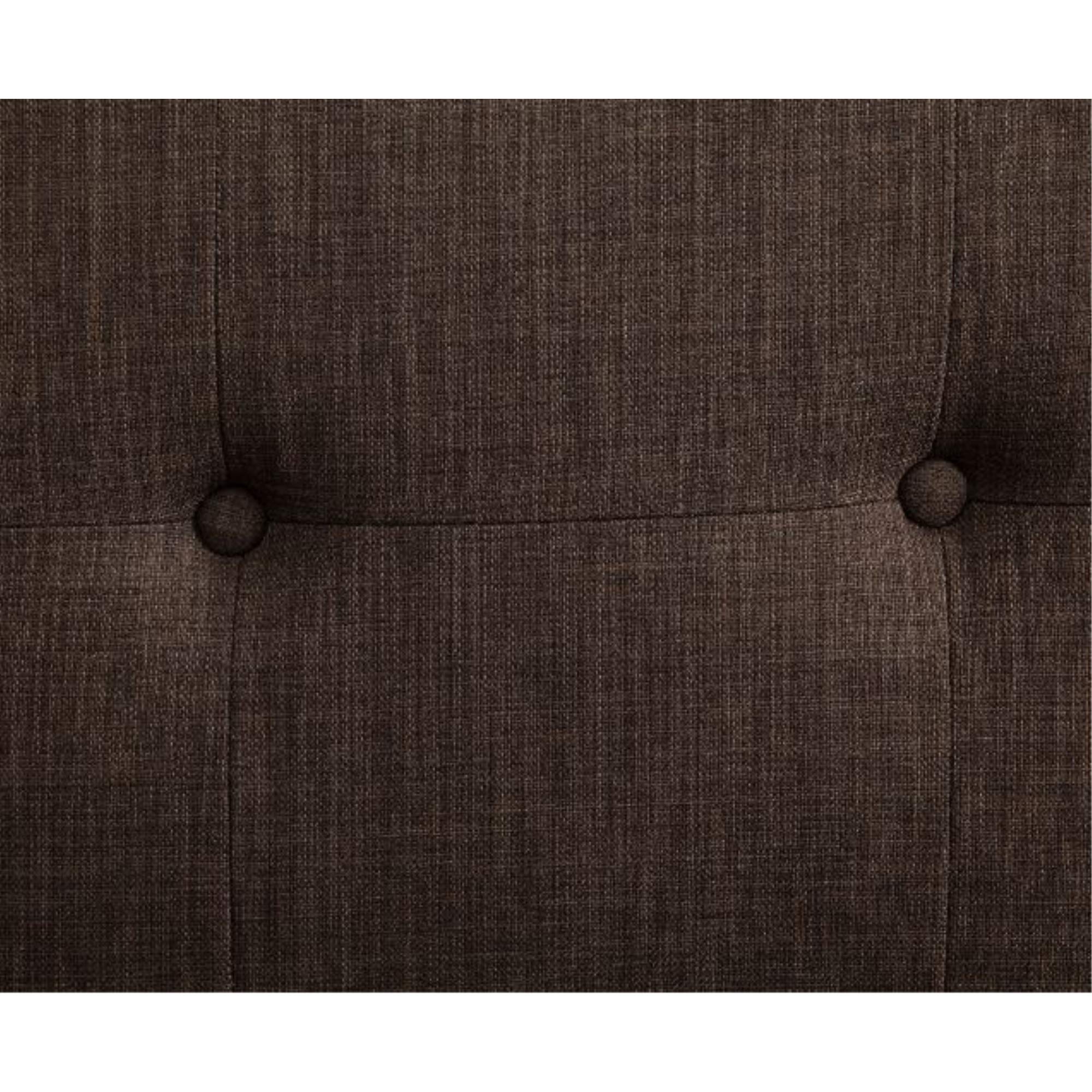 Acme Hidalgo Button Tufted Fabric Upholstered Sofa Bed with Pillow - Thumbnail 3